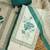 bottle green floral print linen cotton unstitched dress material 