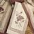 coffee brown floral print linen cotton unstitched dress material 