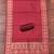 red weaved jacquard silk unstitched dress material 