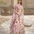 Blush Pink Embroidered Silk Satin Lehenga Set