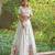 Ivory Embroidered Georgette Lehenga Set