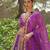 Magenta Pink Embroidered Silk Blend Lehenga Set
