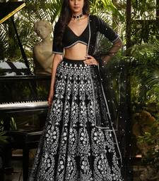 Embroidery Work Lehenga choli with dupatta.
