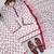 Whitenatural crepe farshi suit set