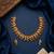 Antique gold plated ganesha temple jewelry set | traditional indian necklace & earrings for wedding & festivals