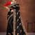 black color georgette embroidered saree with un-stitched blouse