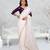 white color star georgette embroidered sarees
