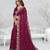  light purple color star georgette embroidered sarees