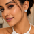 Celeste crystal halo studs