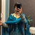 Morpich embroidered fandy satin kurta set
