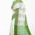 Mint green white checked saree with green border
