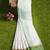 Mint green white checked saree with green border