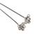 Designer Kashmiri Long Chain Earrings for Women | Silver Plated Traditional Jewelry