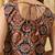 Printed Square Neck  Cotton Straight Short Kurti