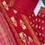 Women's Cotton Printed Kurta Pant with Dupatta -RED