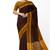 coffee brown checked cotton blend saree with mustard border