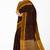 coffee brown checked cotton blend saree with mustard border