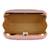 Pink & blue royal elephant box clutch purse with detachable strap chain