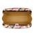 Beige flower & birds print hand clutch for women & girls