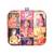 Mughal miniature printed clutch bag for women with detachable sling