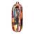 Mughal miniature printed clutch bag for women with detachable sling
