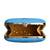 Women multicoloured printed box clutch for women with detachable strap