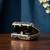 Floral embroidered box clutchbag for women with detachable strap