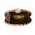 Printed half moon clutch bag for women with detachable strap