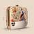 Peacock printed clutch bag for women with detachable chain strap