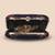 Womens deer and floral printed clutch bag with detachable metal chain