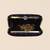 Printed box clutch bag for women with detachable strap