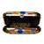 Multicolor girl with hat printed clutch box bag for women
