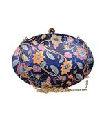 Printed box clutch for women with detachable strap