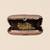 Flower girl printed box clutch bag for women with detachable strap