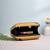 Colorful sunglasses portrait printed box clutch bag for women with detachable strap