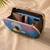 Peacock printed clutchbag for women with detachable strap
