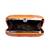 Yellow based indian woman printed clutch for women with detachable strap