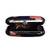 Rose and girl portrait printed clutch bag for women with detachable strap