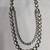 White antique gold-plated agate stone  kundan dula mala Men Jewellery