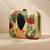 Women’s portrait printed clutch bag