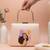 Multicolored flowers with girl printed clutch bag for women with detachable strap