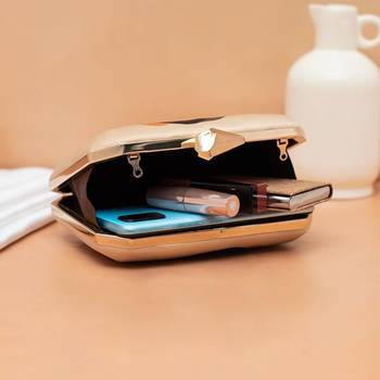 Printed box clutch purse - sling bag - crossbody handbag 3