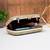 Royal olive pastel blossom clutch bag for women with detachable strap