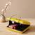 Printed heritage conch shell clutch bag for women with hand embroidery