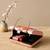 Printed blossom elegance floral clutch bag for women with hand embroidery