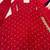red embroidered chinon silk full stitched anarkali suit