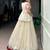 Off White Sequins & Thread Embroidery Work Chocolate Silk Lehenga Choli with Koti