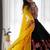 Black Chain stitch & Mirror work Georgette Lehenga Choli Set with Dupatta