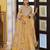 Mustard Sequins & Beads Embroidery Georgette Lehenga Choli with Cape Style Dupatta