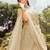 Women's Beige Silk Heavy Embroidered Designer Wedding Festive Lehenga Choli Set